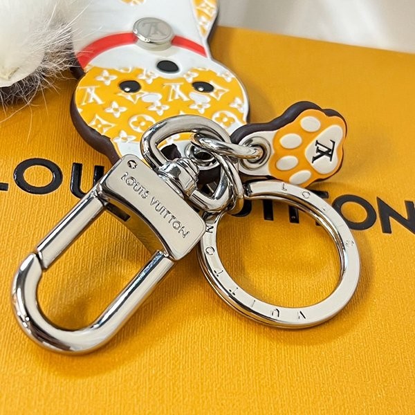 ヴィトン 犬 キーホルダー 偽物／LV シバ 柴犬 キーホルダー コピーチャーム M01199